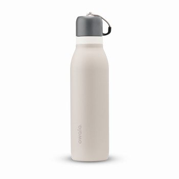 Owala 18oz FreeSip® Twist Water Bottles White Canada | UXZBK-5821